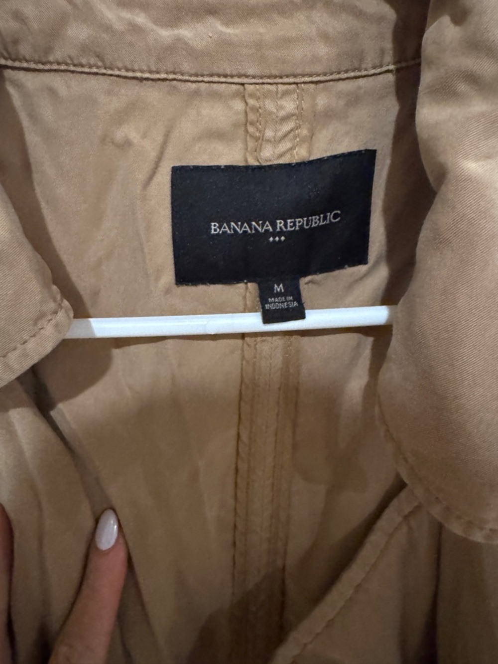 Banana Republic Khaki/Tan Utility Jacket